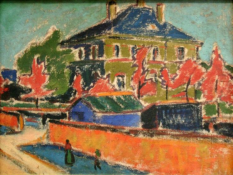 Villa in Dresden, Ernst Ludwig Kirchner